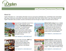 Tablet Screenshot of ogdenpubs.com